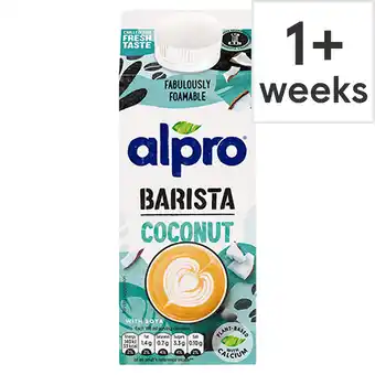 Tesco Alpro barista coconut chilled drink 750ml offer