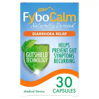 Morrisons Fybocalm natural diarrhoea relief 30 capsules offer