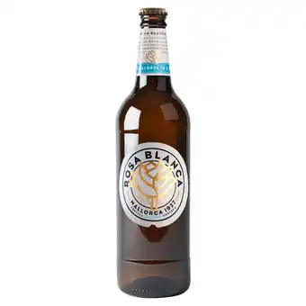Morrisons Rosa blanca lager beer bottle offer