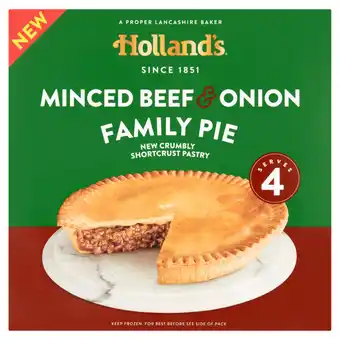 Asda Holland's minced beef & onion family pie offer
