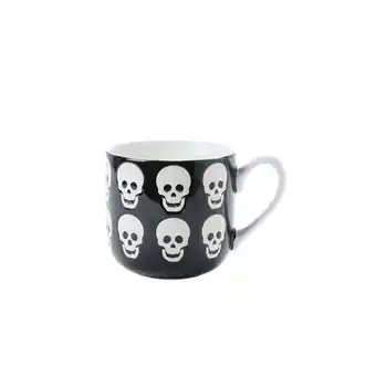 Asda George home skull wax resist single mug offer