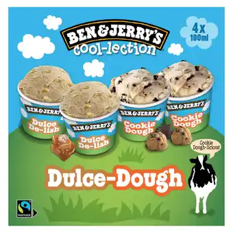 Asda Ben & jerry's ice cream mini cup dulce-dough offer