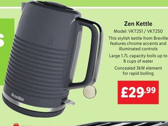 Lidl Zen Kettle offer