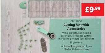 Lidl CRELANDO Cutting Mat with Accessories offer