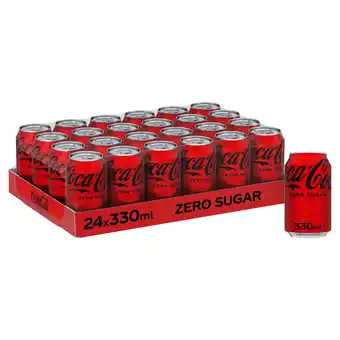 Iceland Coca-cola zero sugar 330ml offer