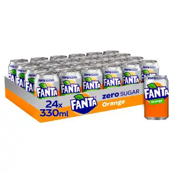 Iceland Fanta orange zero 330ml offer