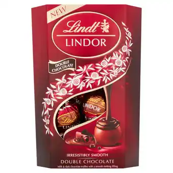 Lindt lindor double chocolate truffles