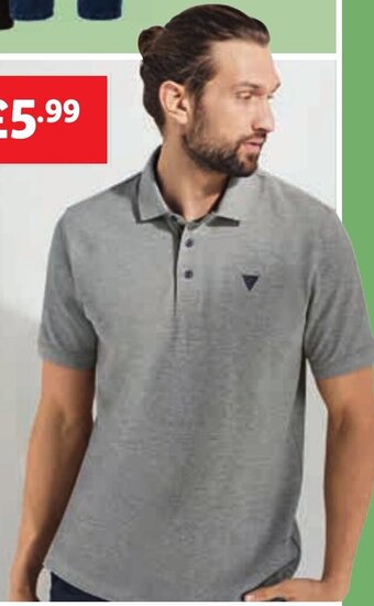 Lidl LIVERGY Men's Polo Shirt offer