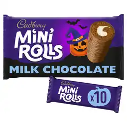 Iceland Cadbury 10 mini rolls milk chocolate family size offer