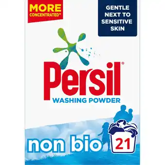Iceland Persil washing powder non bio 21 wash 1.05 kg offer