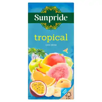 Iceland Sunpride tropical juice drink 1 litre offer