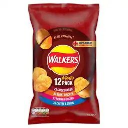 Iceland Walkers meaty pack 12 x 25g offer