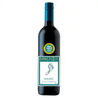 Iceland Barefoot malbec red wine 750ml offer
