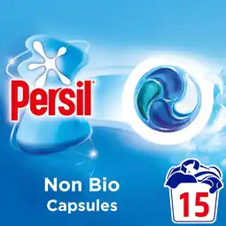 Iceland Persil 3 in 1 washing capsules non bio 15 washes offer