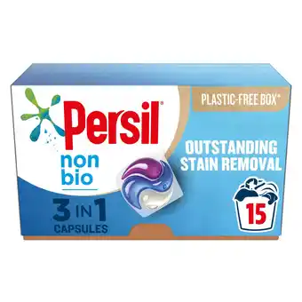 Iceland Persil 3 in 1 washing capsules non bio 15 washes offer