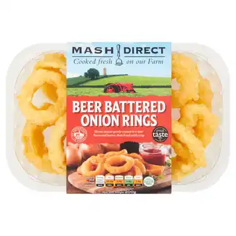 Iceland Mash direct beer battered onion rings 200g offer