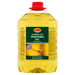 Iceland Ktc extended life vegetable oil 5litres offer