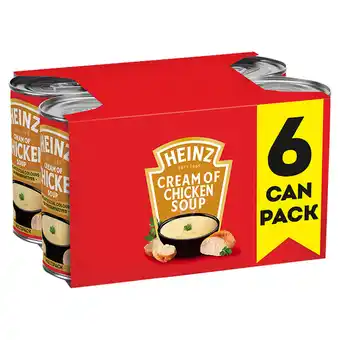 Iceland Heinz cream of chicken soup 6 x 400g offer