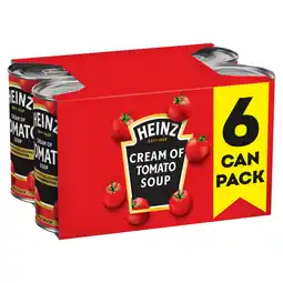 Iceland Heinz cream of tomato soup 6 x 400g offer
