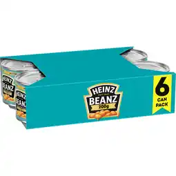 Iceland Heinz beanz in a rich tomato sauce big value pack 6 x 200g offer