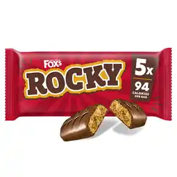 Iceland Fox's rocky chocolate bars 5 x 19g (95g) offer