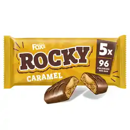 Iceland Fox's rocky caramel bars 5 x 19.5g (97.5g) offer