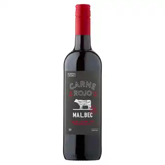 Asda Carne rojo malbec 75cl offer