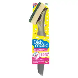Iceland Dishmatic essentials classic fillable handle replaceable sponge offer