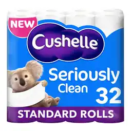 Iceland Cushelle original toilet tissue 32 rolls offer