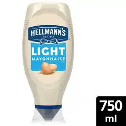 Iceland Hellmann's mayonnaise light 750 ml offer