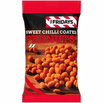 Iceland Tgi fridays sweet chilli coated peanuts 120g offer