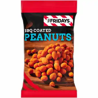 Iceland Tgi fridays bbq coated peanuts 120g offer