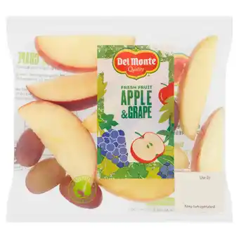 Iceland Del monte quality fresh fruit apple & grape 80g offer