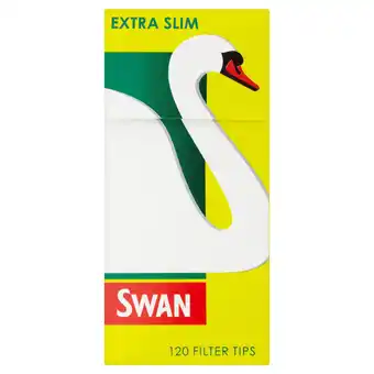 Iceland Swan extra slim 120 pre cut filter tips offer