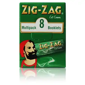Iceland Zig-zag papers green 8 pack offer