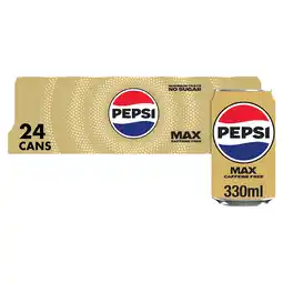 Iceland Pepsi max no caffeine 24 x 330ml offer