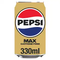 Iceland Pepsi max no caffeine 24 x 330ml offer