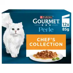 Iceland Gourmet perle cat food chefs collection mixed 12 x 85g (1020g) offer
