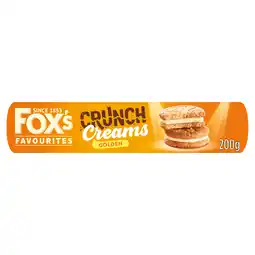 Iceland Fox's favourites crunch creams golden 200g offer