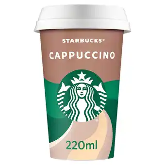 Iceland Starbucks cappucino chilled coffee 220ml offer