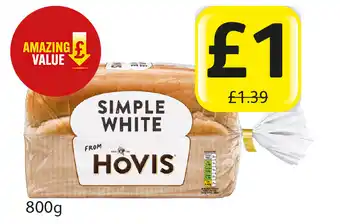 Londis Hovis simple white offer