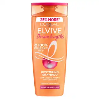 Asda L'oreal elvive dream lengths shampoo for long damaged hair offer