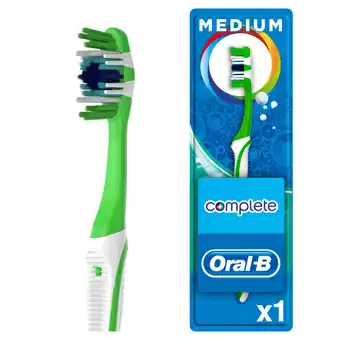 Asda Oral-b complete 5 way clean 40 medium toothbrush offer