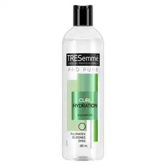 Asda Tresemme pro pure shampoo curl hydration offer