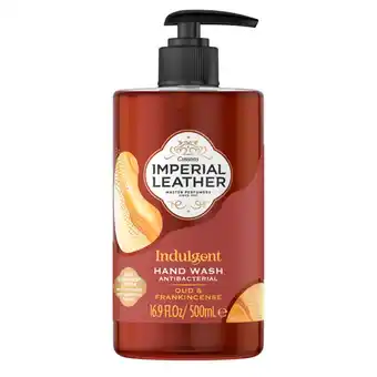 Asda Imperial leather indulgent hand wash antibacterial oud & frankincense offer