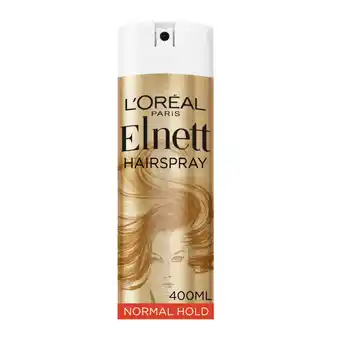 Asda L'oreal elnett normal strength hairspray offer