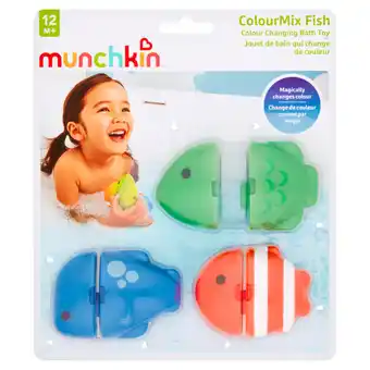Asda Munchkin colour mix fish 12m+ offer