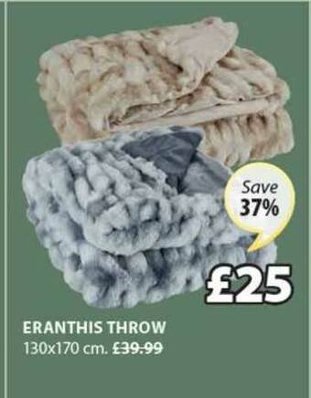 JYSK Eranthis Throw offer