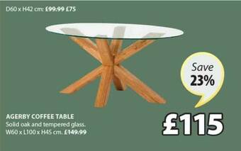 JYSK Agerby Coffee Table offer