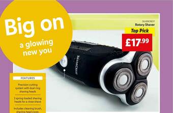 Lidl Silvercrest Rotary Shaver offer